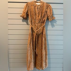 Daughters of India Prairie Dress in Autumn Sz XS